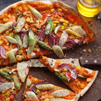 Bunter  Gemuese   Flammkuchen 400X400